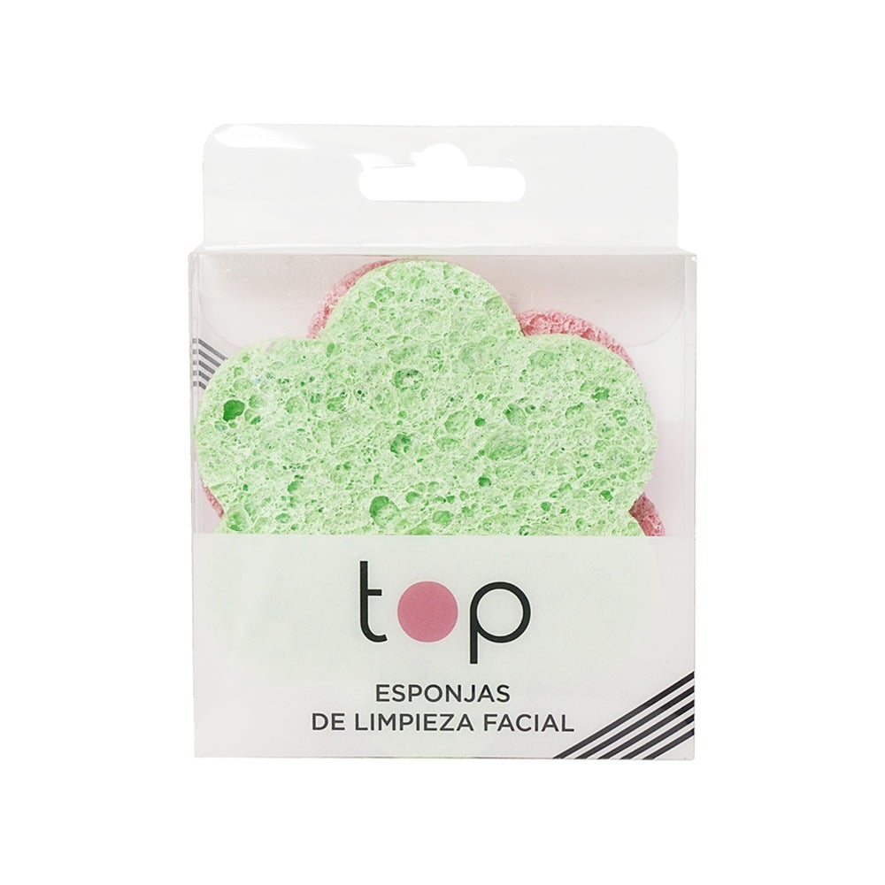 Esponjas de Limpieza Facial Top 2 Unidades