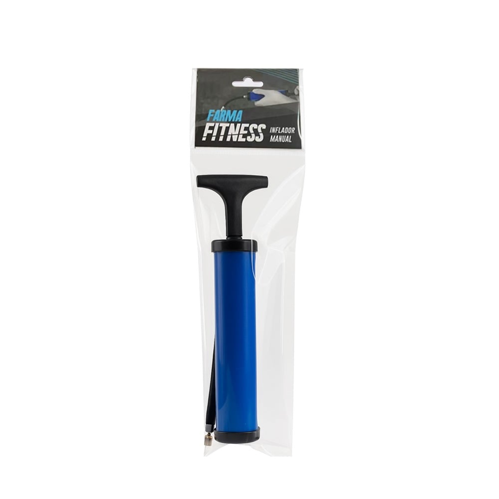 Inflador Manual Farma Fitness Azul