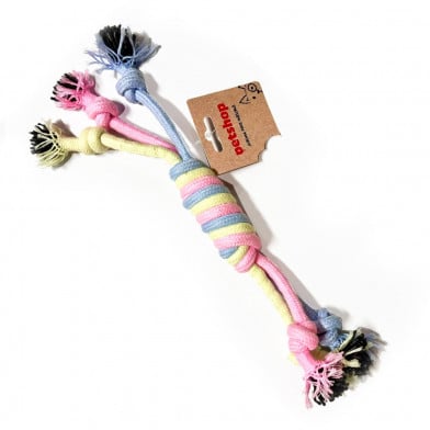 Juguete para Mascotas Petshop Cuerda 3 Colores