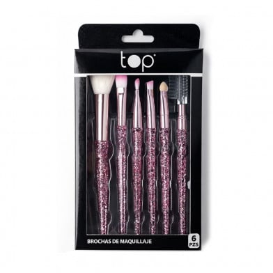 Set de Brochas Top Brillos 6 Unidades