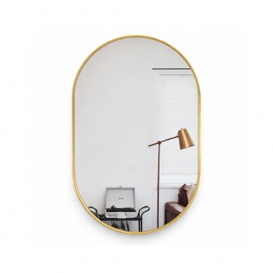 Espejo Farma Hogar Irregular Dorado