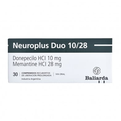 Neuroplus Duo 10/28 mg 30 Comprimidos Recubiertos LP