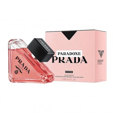 Frasco y caja de Prada Paradoxe Intense