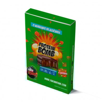 Alfajor Fakin Bomb Proteico 60 g 6 Unidades