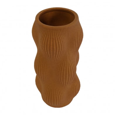 Florero Farma Hogar Irregular Marrón