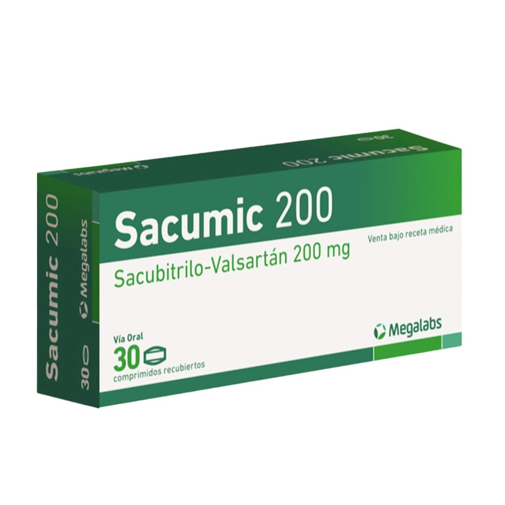 Sacumic 200 mg 30 Comprimidos Recubiertos