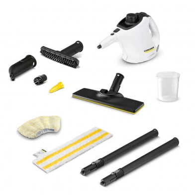 Lavadora a Vapor Karcher SC 1 + Kit Limpieza De Pisos