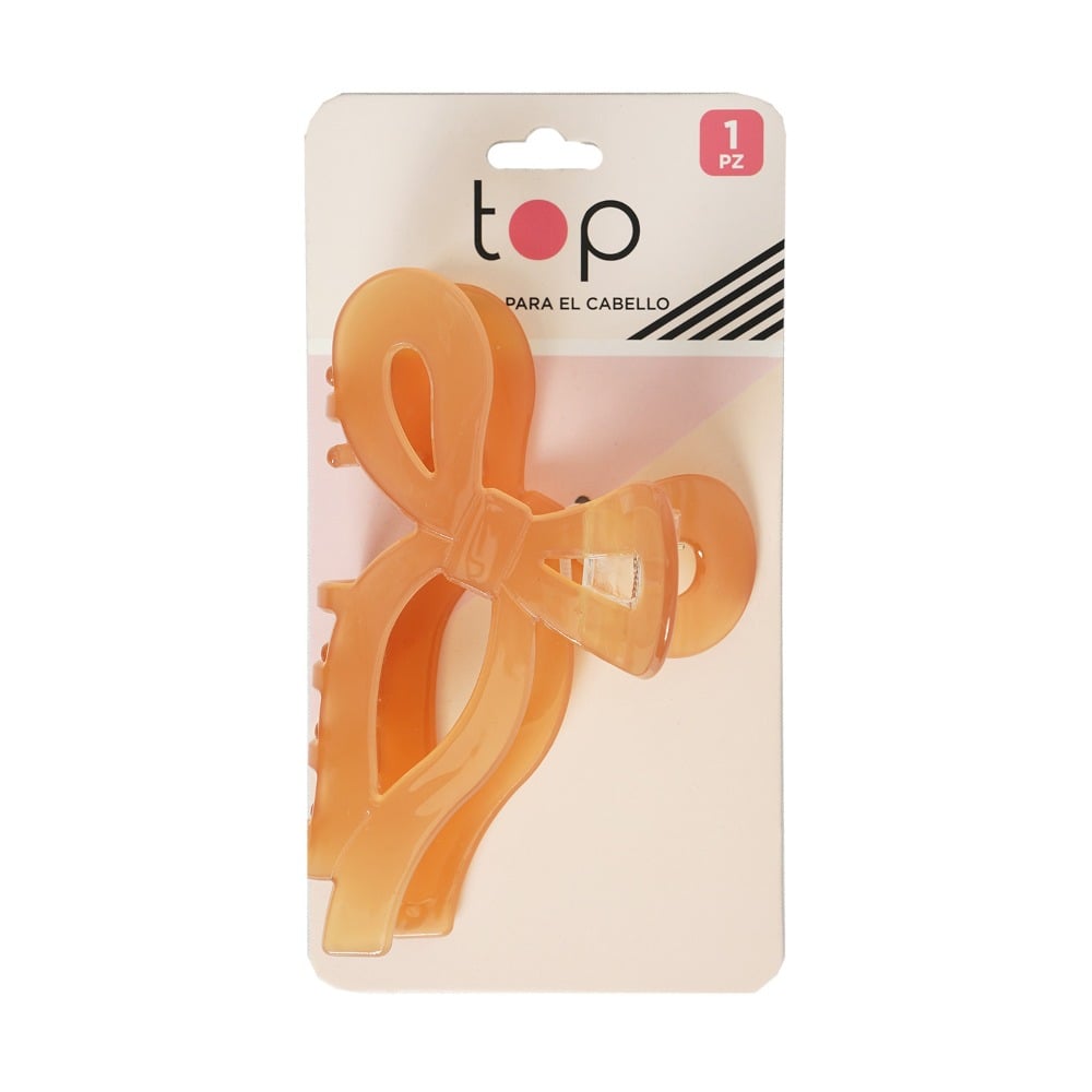 Pinza para el Pelo Top Lazo Amarillo 1 Unidad