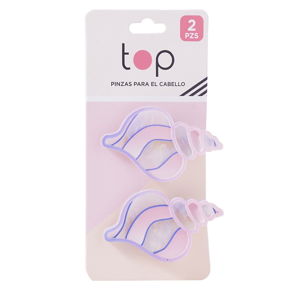 Pinza para el Pelo Top Caracolas 2 Unidades