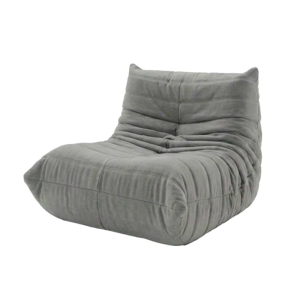 Sillón Butaca Comprimido Gris Oscuro