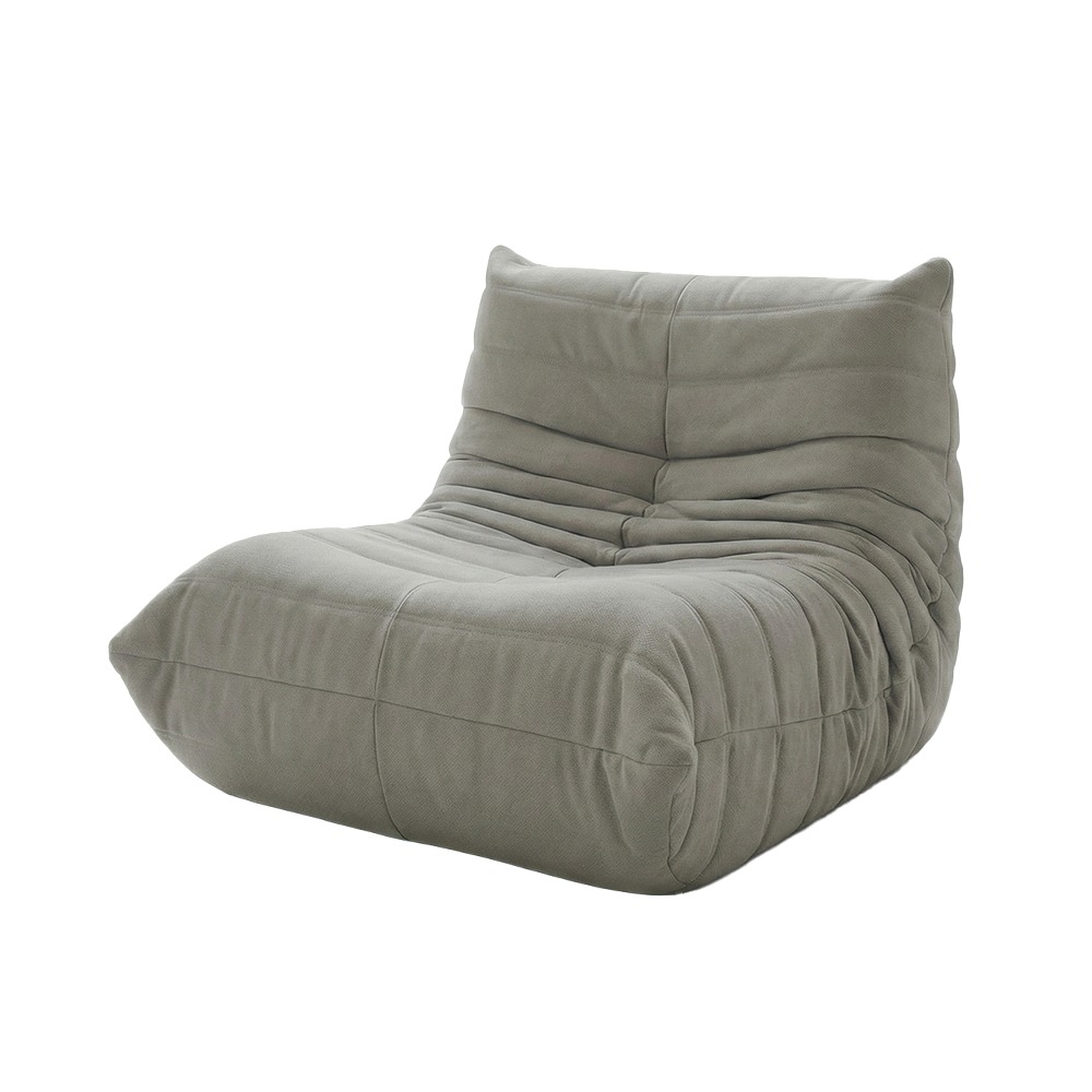 Sillón Butaca Comprimido Gris