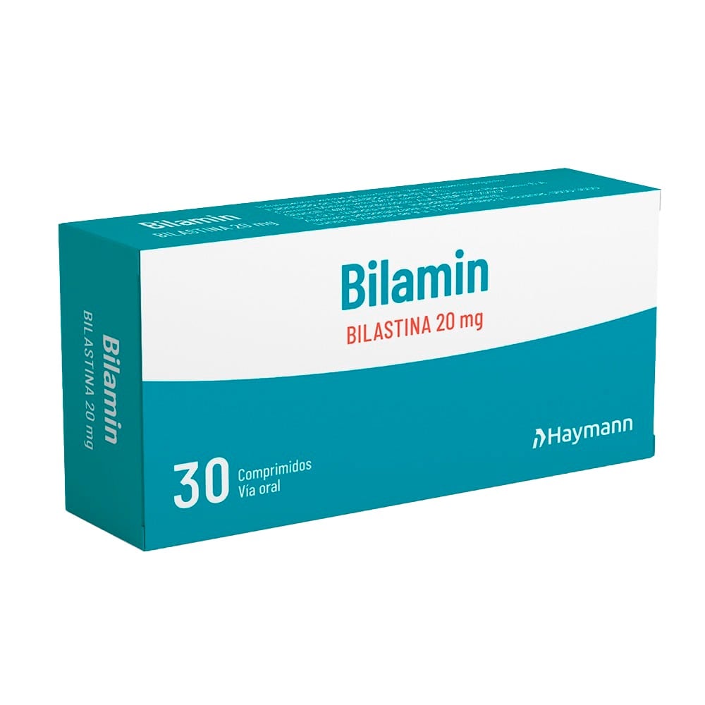 Bilamin 20 mg 30 Comprimidos