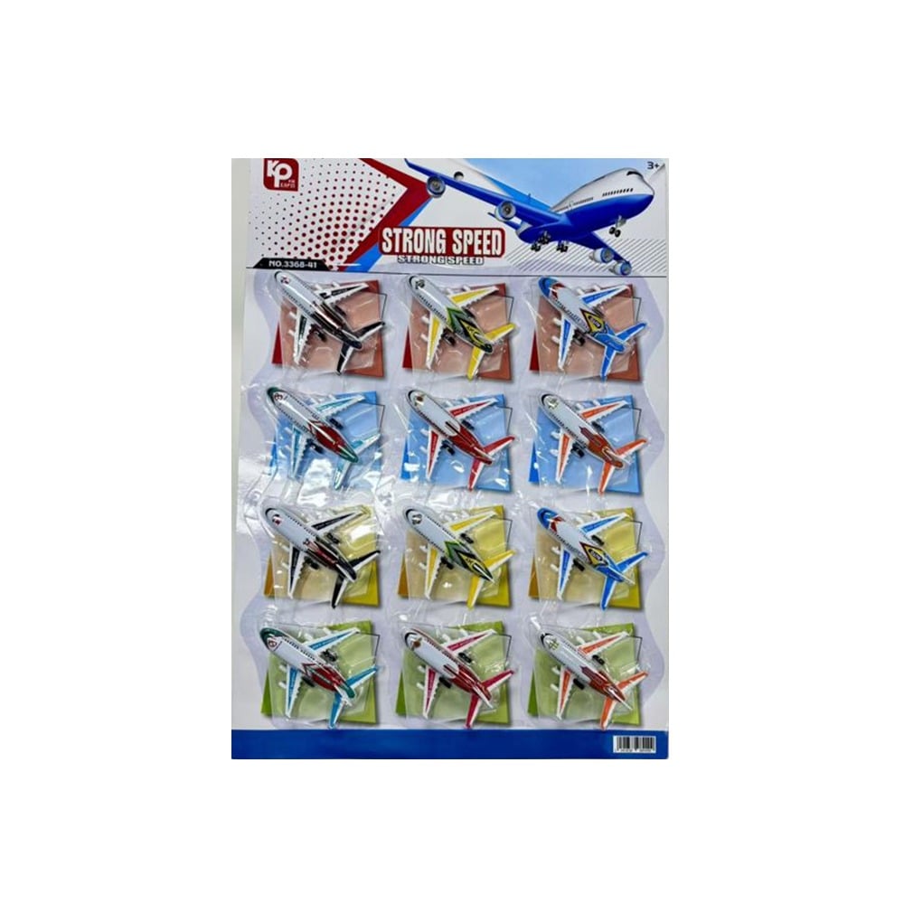 Set Juego de Aviones 12 Unidades