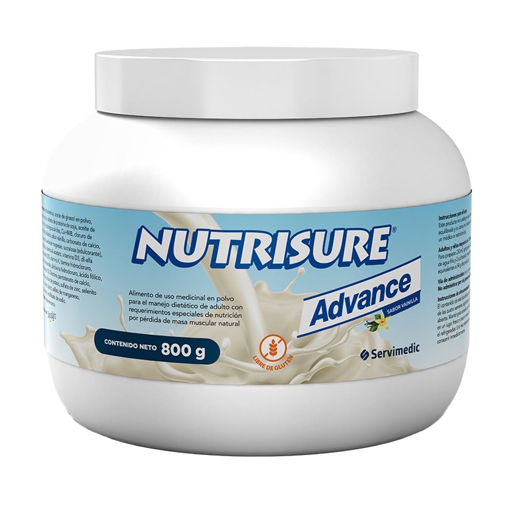 Suplemento Nutrisure Advance Sabor Vainilla 800 g