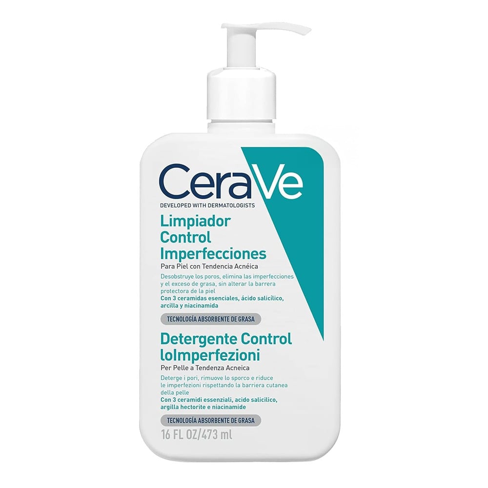 Gel Limpiador CeraVe Control Imperfecciones 473 ml 