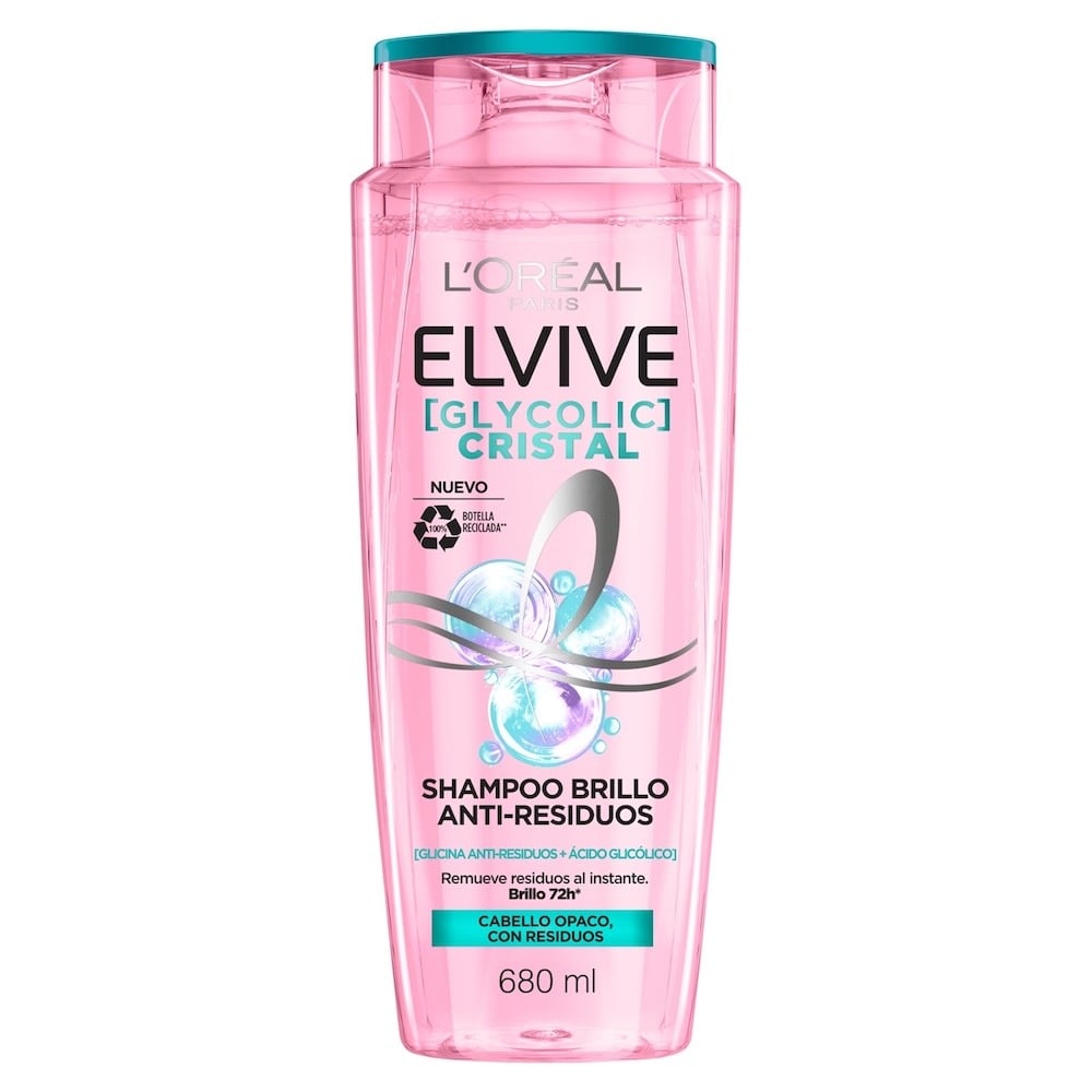 Shampoo Elvive Glycolic Cristal 680 ml 