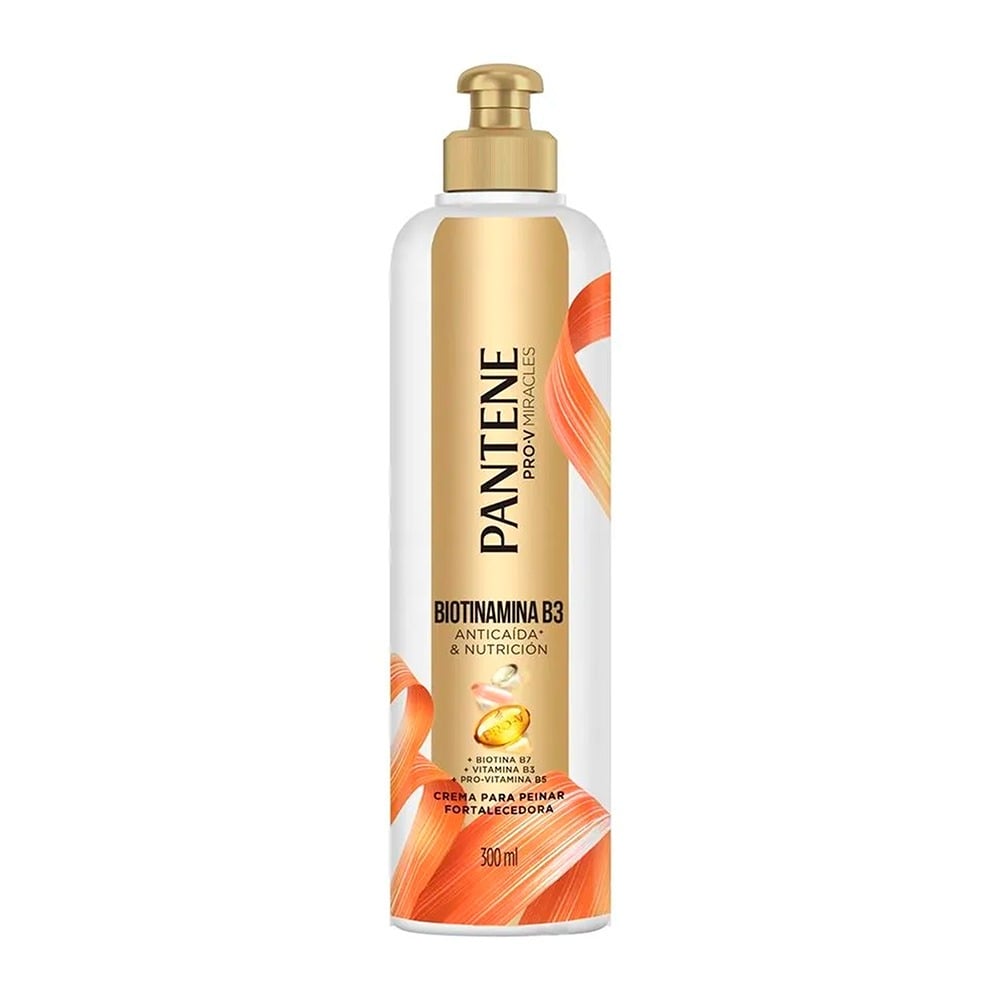 Crema para Peinar Pantene Biotinamina B3 Anticaída 300 ml 