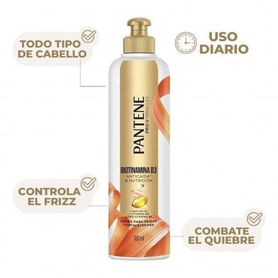Crema para Peinar Pantene Biotinamina B3 Anticaída 300 ml