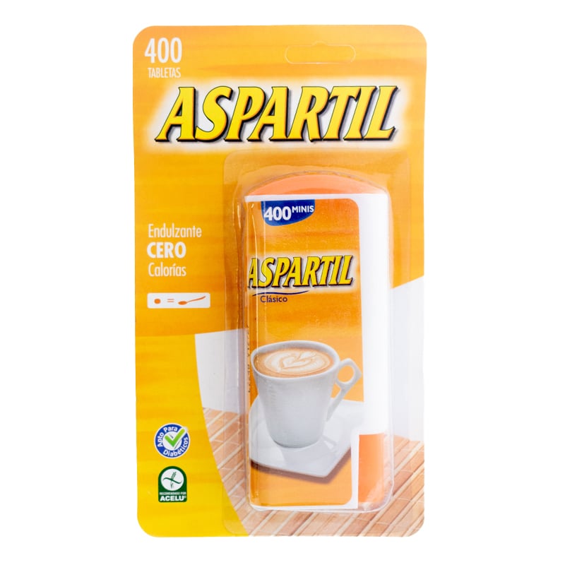 Edulcorante Aspartil 400 Tabletas