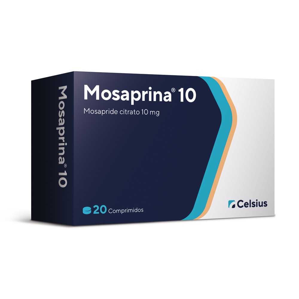 Mosaprina 10 mg 20 Comprimidos