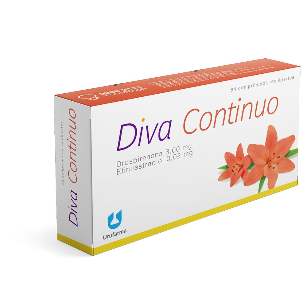 Diva Continuo 84 Comprimidos Recubiertos