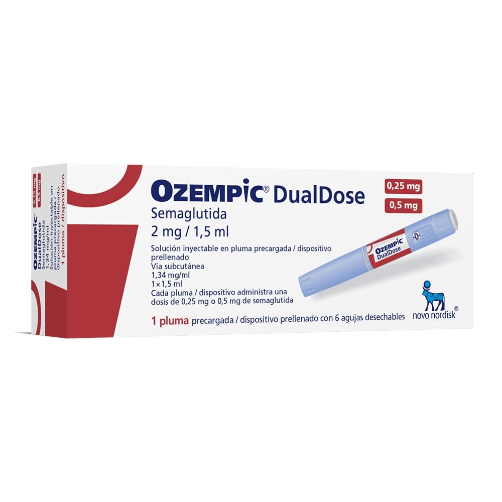 Ozempic Dualdose 2 mg / 1,5 ml Solución Inyectable