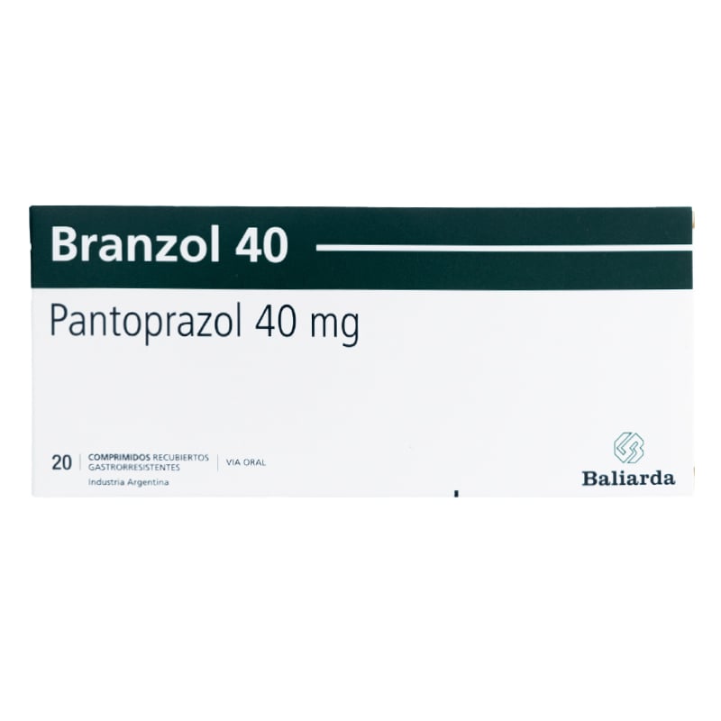 BRANZOL 40 MG 20 COMPRIMIDOS