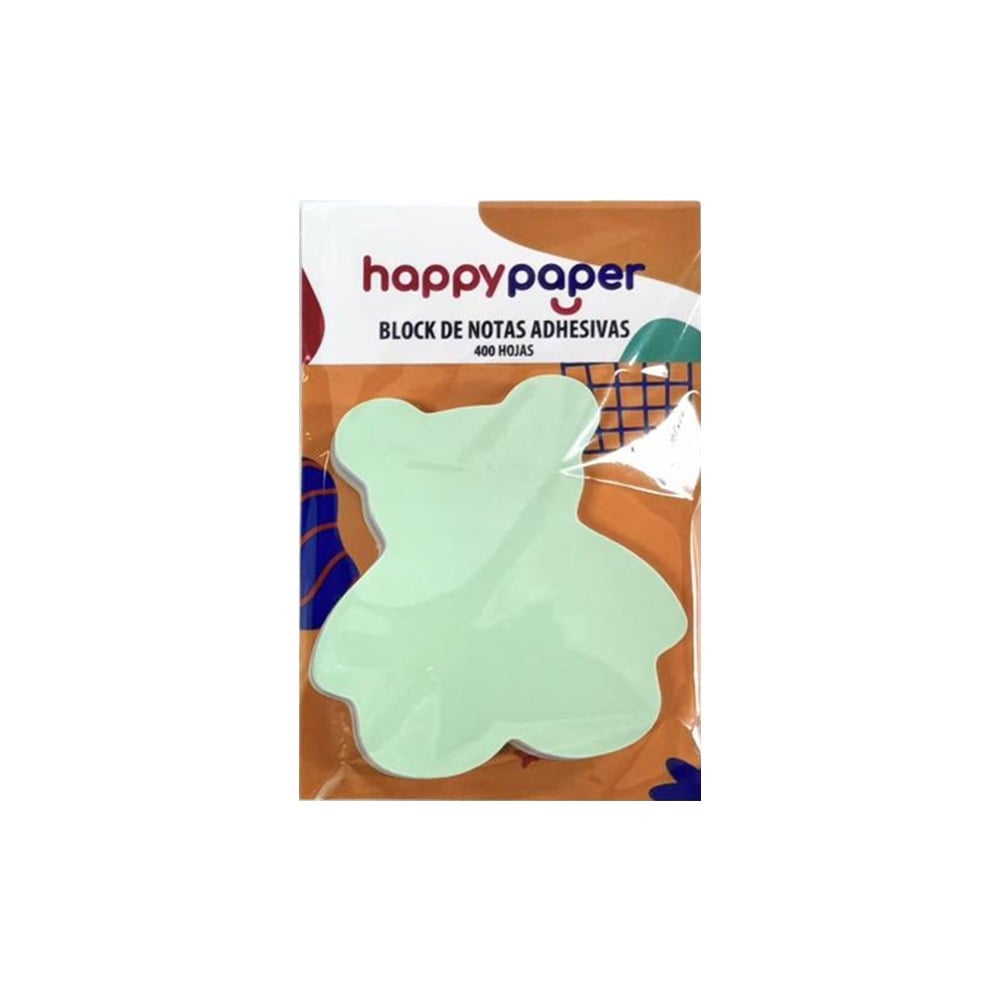 Notas Adhesivas Happy Paper Formas 400 Hojas