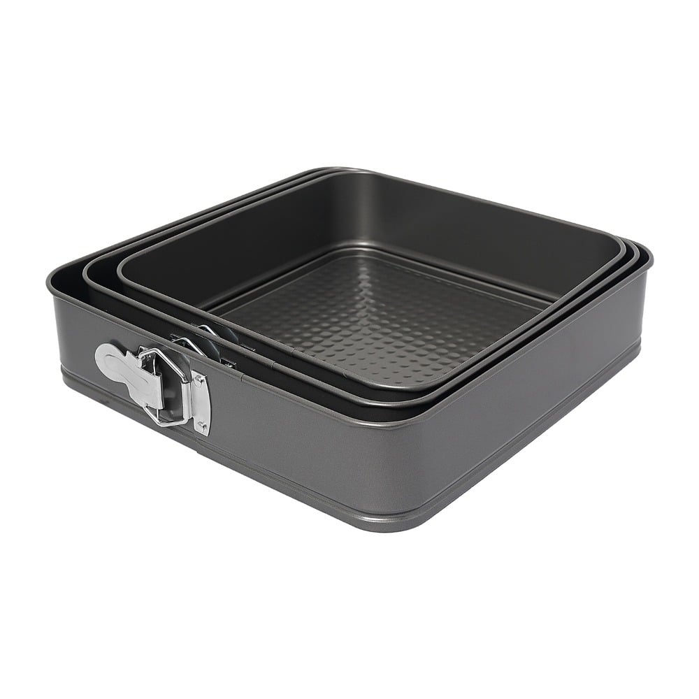 Set de 3 Asaderas para Horno Farma Hogar Cuadradas