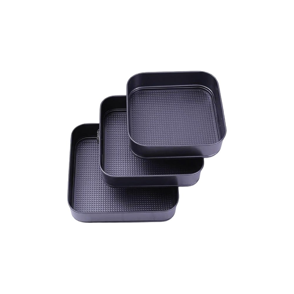 Set de 3 Bandejas para Horno Farma Hogar Cuadradas