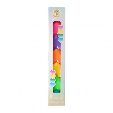 Marcadores Happy Paper Corazones 7 Unidades