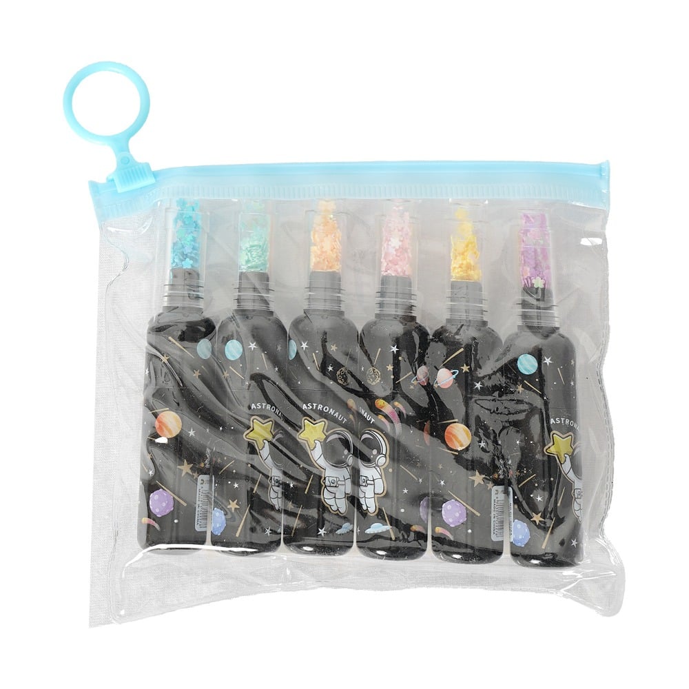 Set de Marcadores Happy Paper Purpurina 6 Unidades