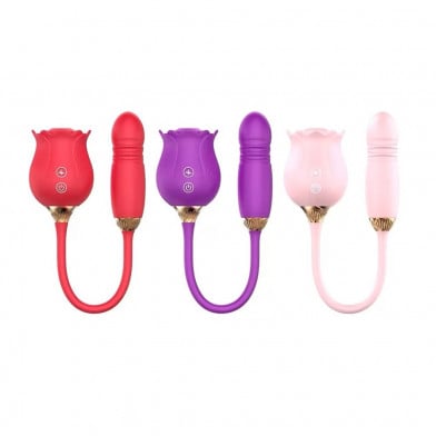 Vibrador Estimulador Flor Colores Surtidos