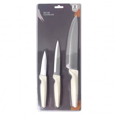Set de 3 Cuchillos Farma Hogar