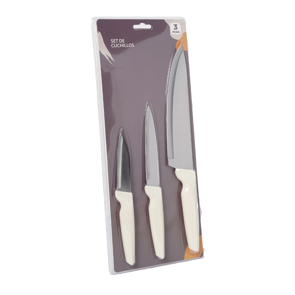 Set de 3 Cuchillos Farma Hogar