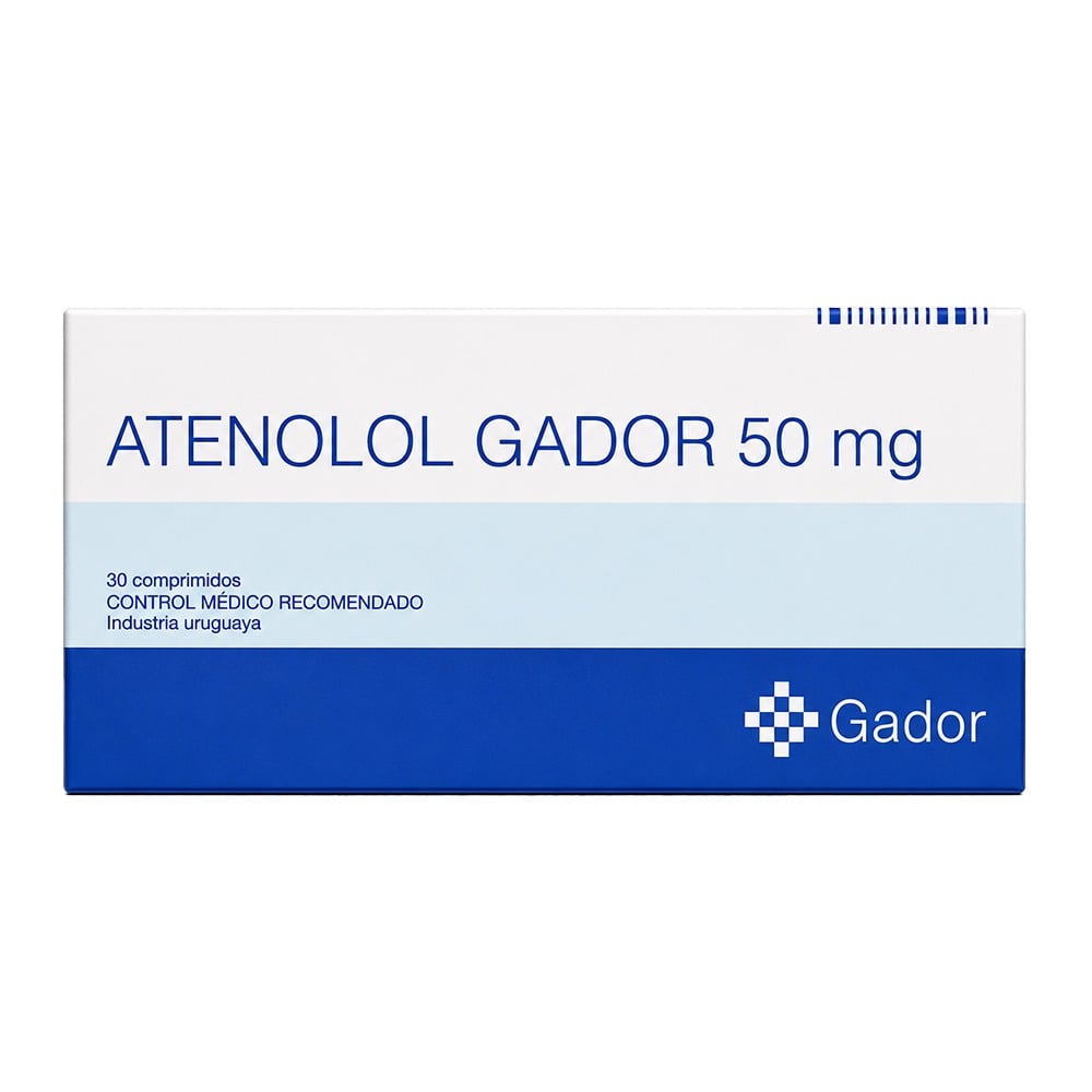 Atenolol Gador 50 mg 30 Comprimidos