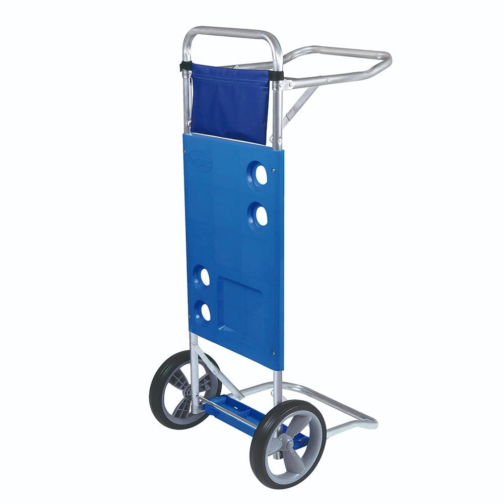 Carro Mesa Mor Playero de Aluminio Azul