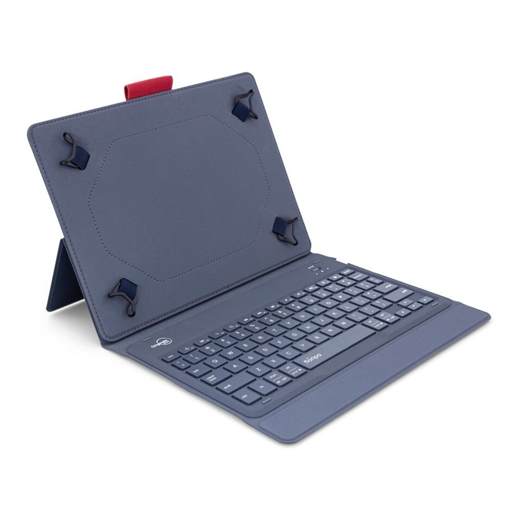 IPLACE FUNDA IPAD CON TECLADO COLOR AZUL