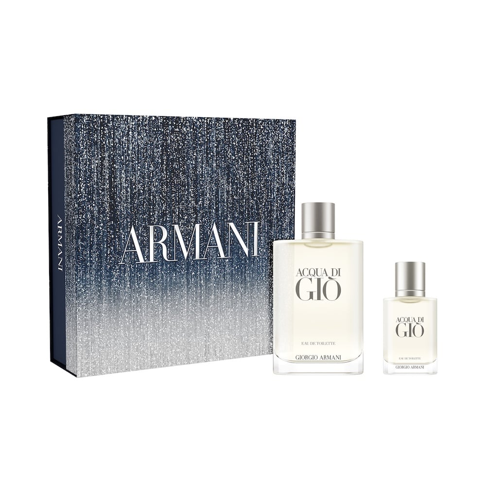 Cofre Armani Perfume Acqua Di Giò Men EDT 200 ml + Acqua Di Giò Men EDT 30 ml