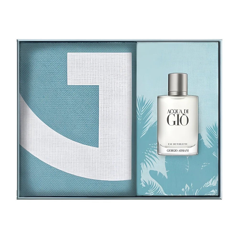 Cofre Giorgio Armani Perfume Acqua di Gio Men EDT 100 ml + Toalla 