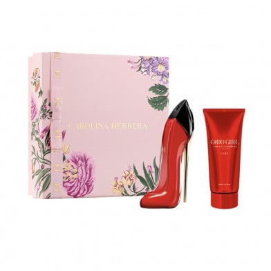 Cofre Carolina Herrera Perfume Very Good Girl Femme EDP 80 ml + Loción Corporal 100 ml