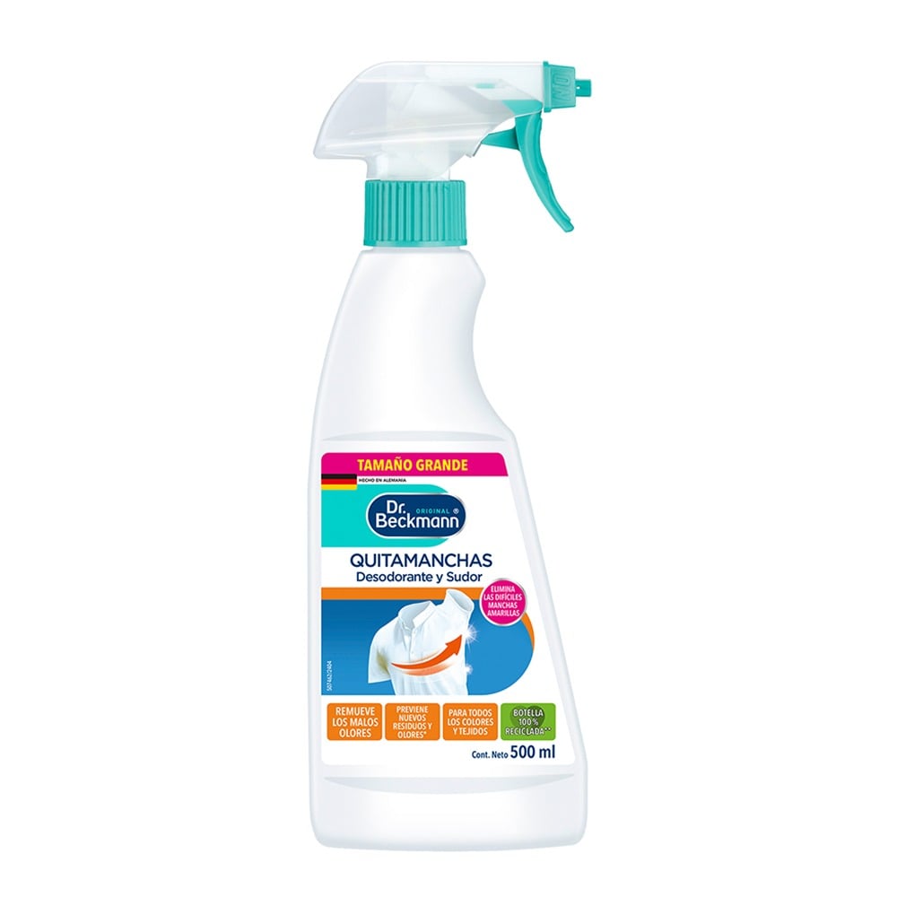 Limpiador Dr.Beckmann Quitamanchas para Desodorante y Sudor 500 ml