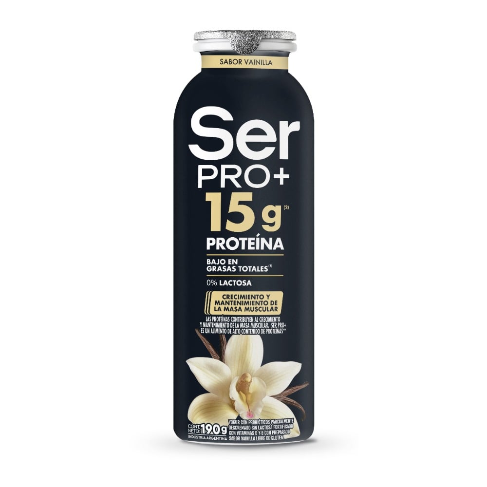 Yogur Bebible Ser Pro+ Vainilla 190 g 