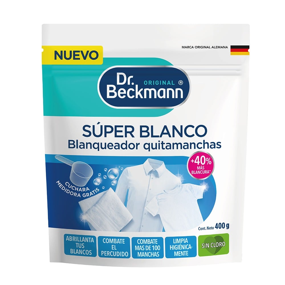 Limpiador Dr.Beckmann Quitamanchas  Blanqueador 400 g