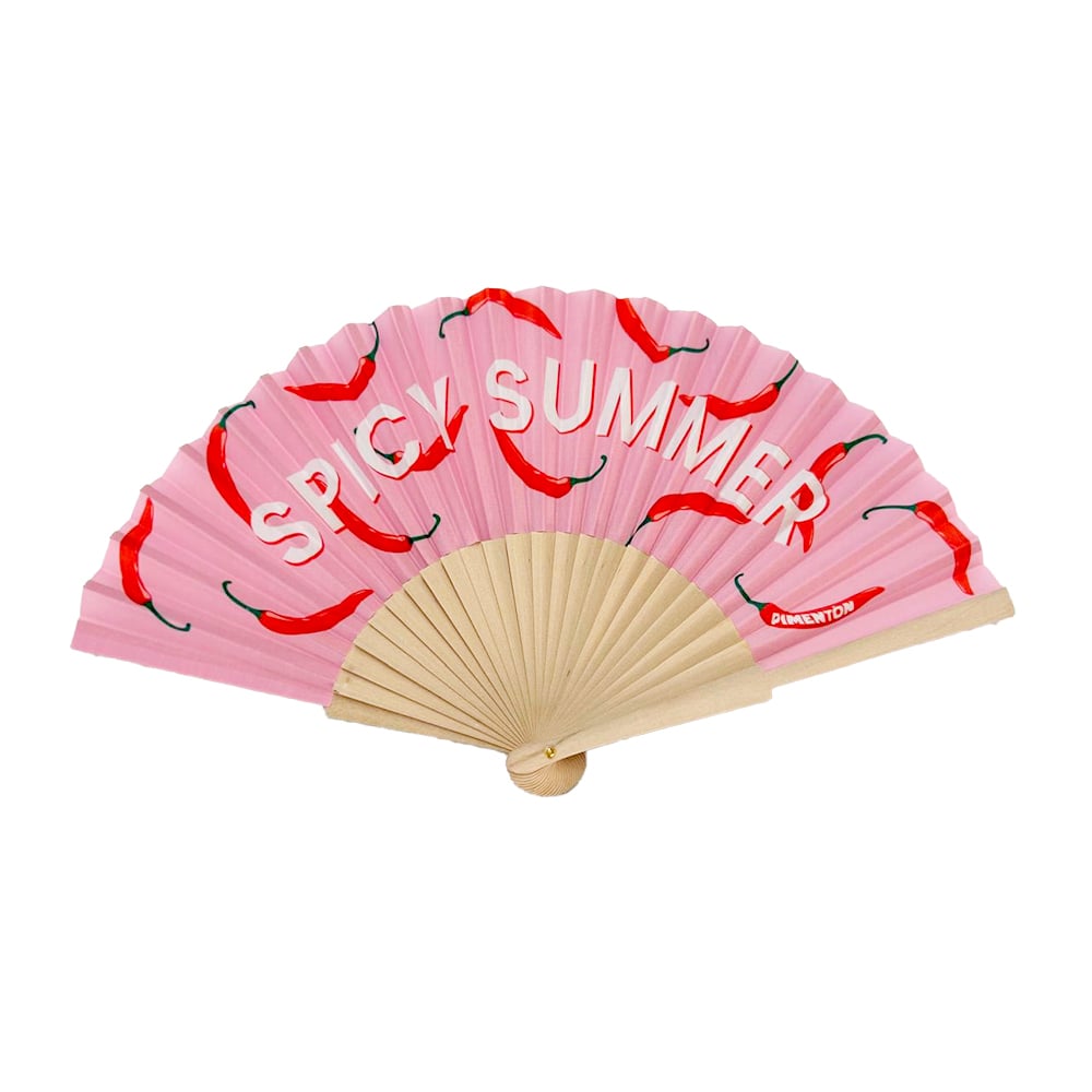 Abanico Pimentón Spacy Summer