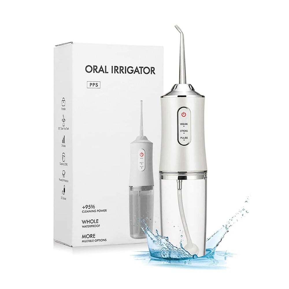 Irrigador Bucal Inalámbrico Blanco