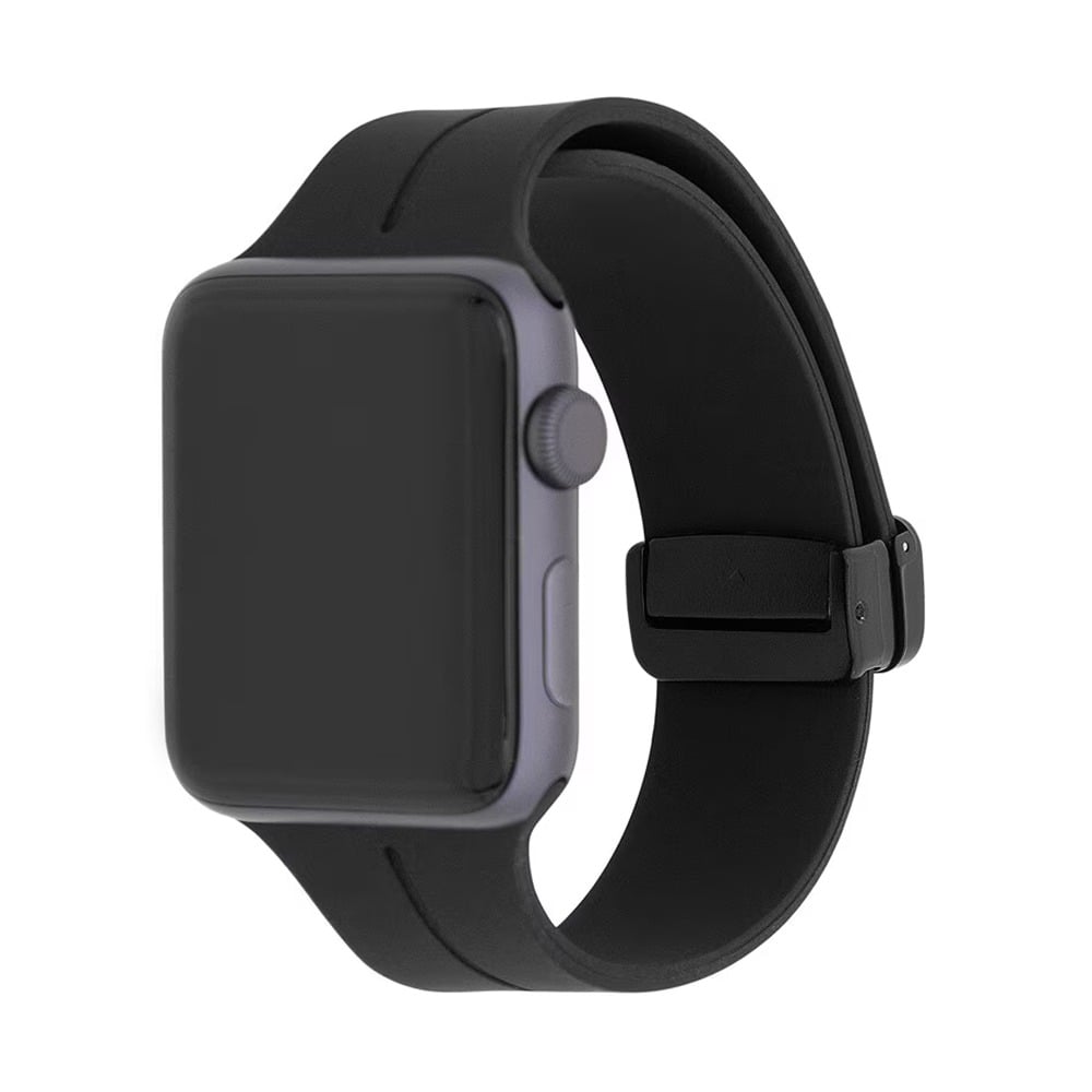Correa de Silicona Originales iPlace para Apple Watch 38/41 mm Negra