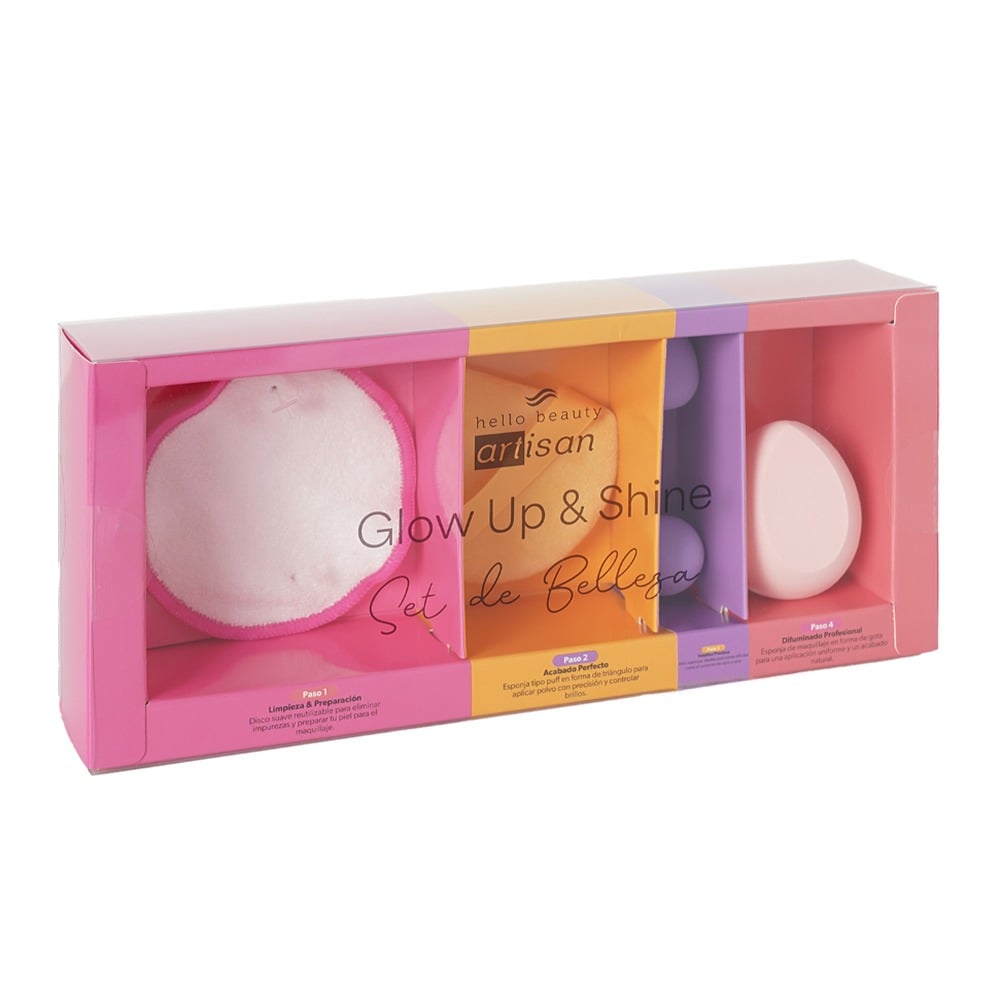 Set de Belleza Top Premium Discos y Esponjas 4 Unidades