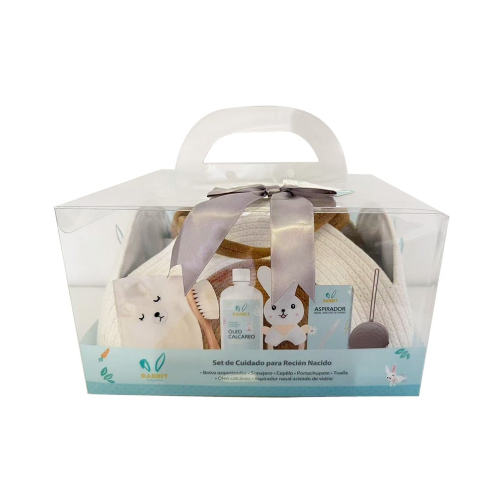 Set de Cuidado Rabbit para Recién Nacido 7 Unidades