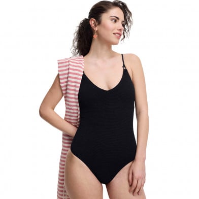 Malla Mónaco Pimentón Negro Talle M